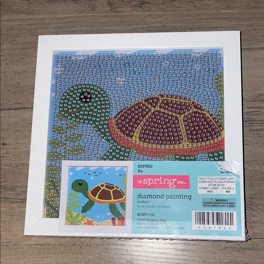 🆕💜Turtle Diamond Art Painting Kit